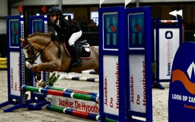 10-jarige Chloë Yacob wint derde indoorkampioenstitel