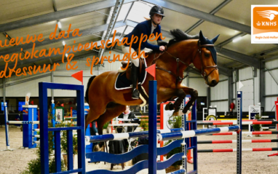 Nieuwe data en locaties indoor regiokampioenschappen