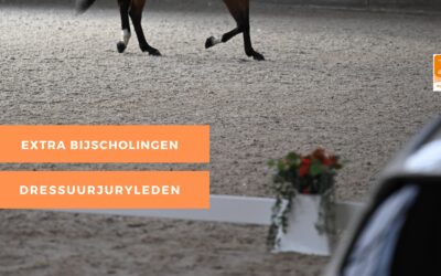 Extra bijscholingen voor alle dressuur juryleden in Zuid-Holland