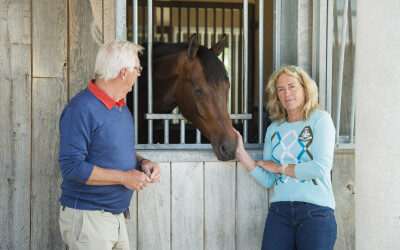 Samen eigenaar van een paard